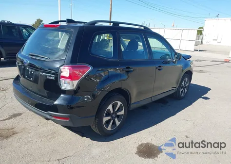2017 Subaru Forester 2.5I z USA, uszkodzony, nr VIN JF2SJABC1HH511119